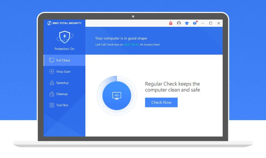 360 Total Security Review homepage